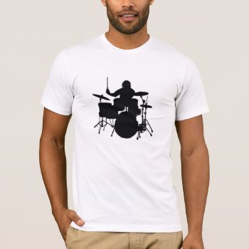 Drummer T-shirt by Angel86 at Zazzle
