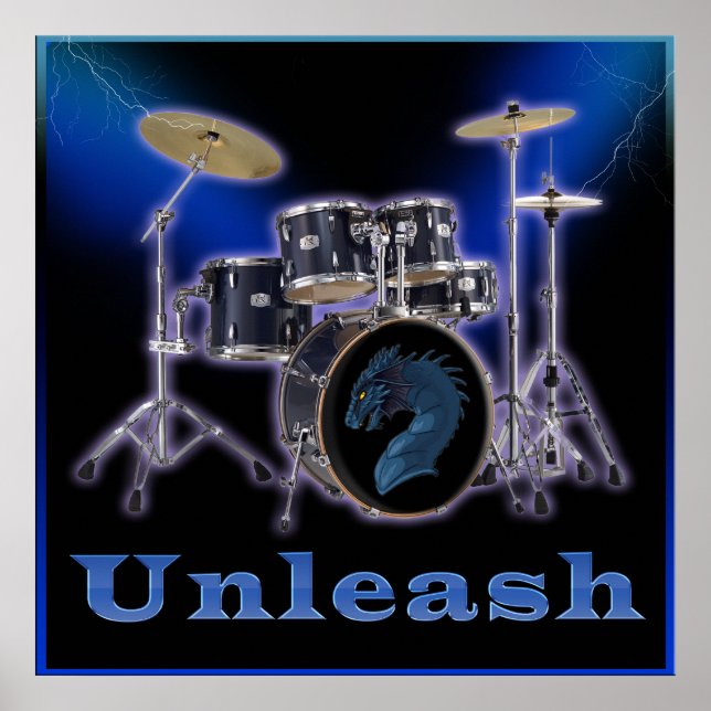 Drummer t-shirts poster (Front)