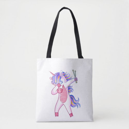 Drummer Unicorn Tote Bag