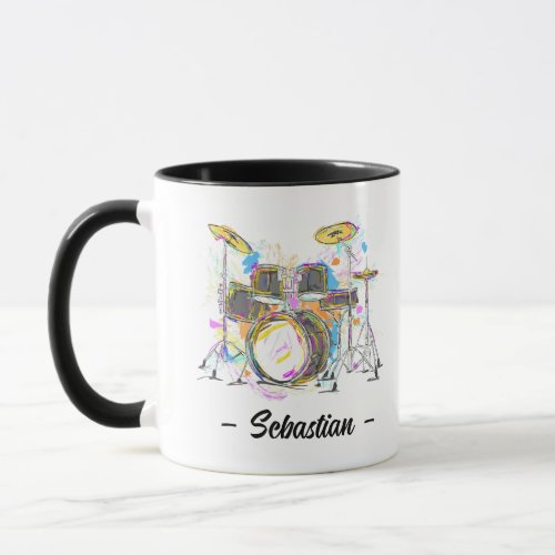 Drummer Unique Gift for Drummers personalized  Mug