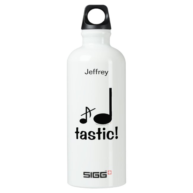 Drummer Water Bottle Flam Tastic Personalized Gift
