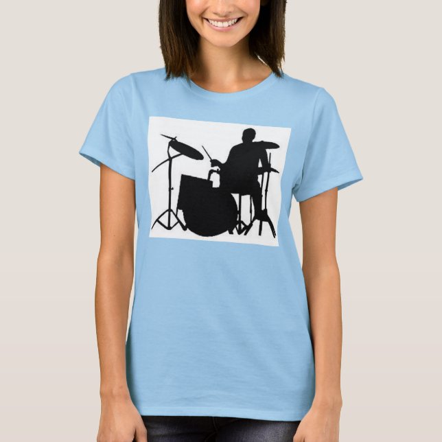 Drummers Do It With Rhythm T-Shirt (Front)