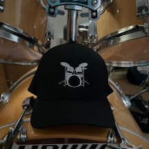Drummers drum player’s Embroidered Hat