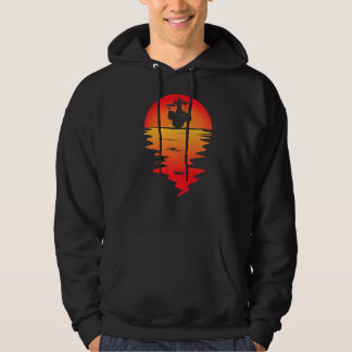 Drumming Drum Set Sunset For Drummer And Percussio Hoodie