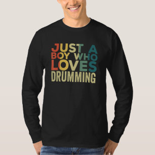 Drumming Player Apparel Drummer Quote Drumset 1 T-Shirt