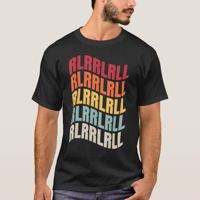 Drumming Rudiments Drummer Drums Paradiddle Musici T-Shirt (Front)