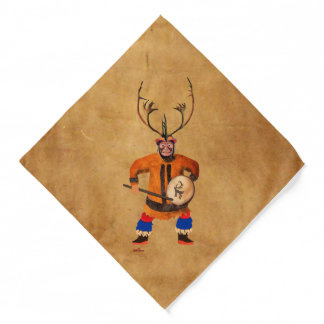 Drumming Shaman Bandana