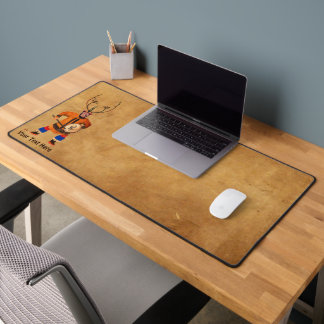 Drumming Shaman Desk Mat