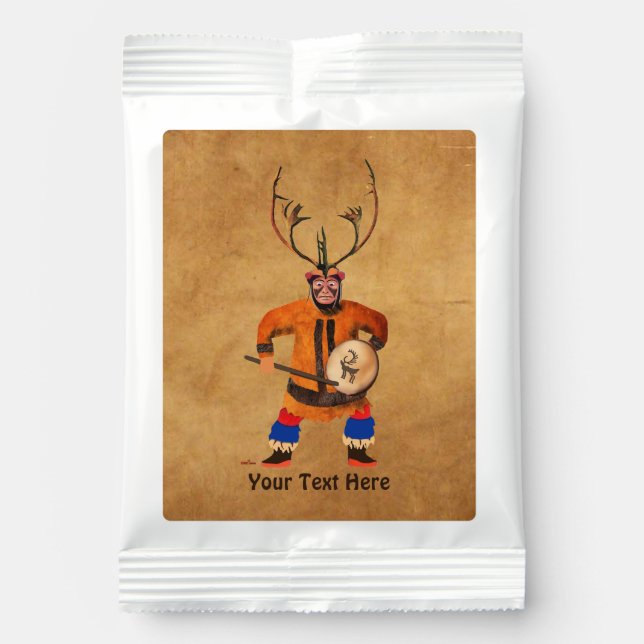 Drumming Shaman Hot Chocolate Drink Mix (Front)