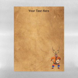 Drumming Shaman Magnetic Dry Erase Sheet