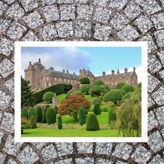 Drummond Castle and Gardens, Perthshire, Scotland Postcard (Creator Uploaded)