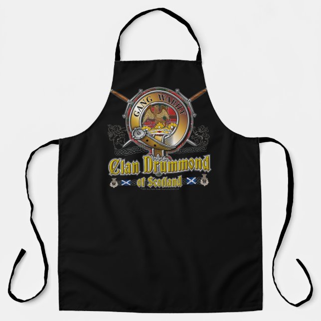 Drummond Clan Badge Apron (Front)