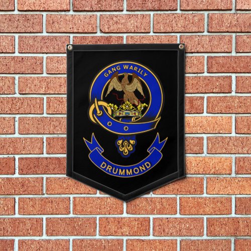 Drummond Clan Badge Banner     Pennant