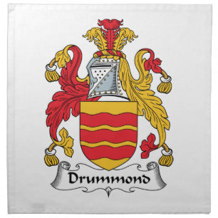 Drummond Family Crest Napkin
