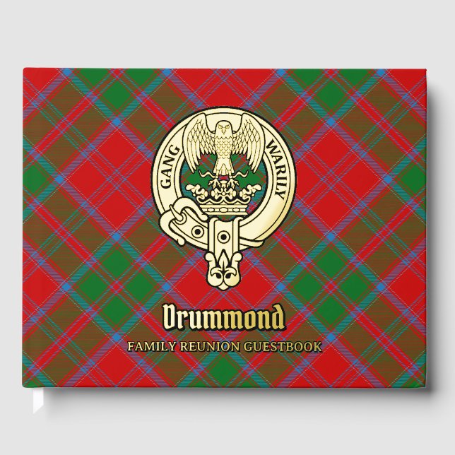 Drummond Family Reunion Guest Book (Front)
