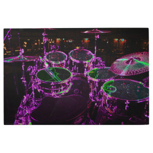 Drums 36x24 (90x60cm) wamecnm metal print