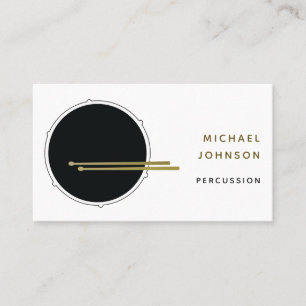 Drums Business Card