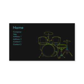 Drums Business Card