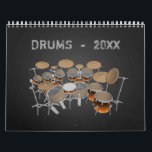 Drums Calendar<br><div class="desc">3D Modeling,  Artwork,  and / or Photography by: Brady Arnold.</div>