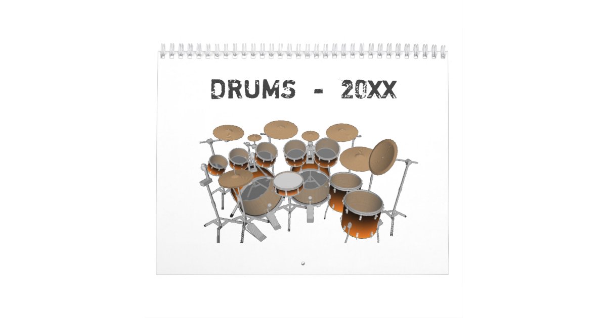 Drums Calendar