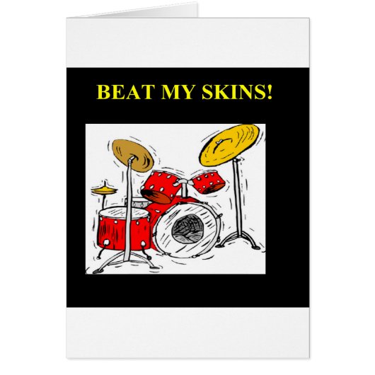 DRUMS CARDS (Front)