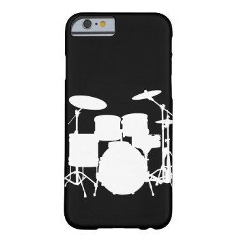 Drums Barely There Iphone 6 Case by LeSilhouette at Zazzle