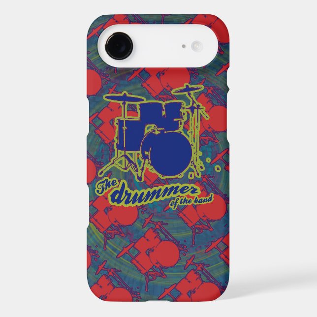 Drums Case-Mate iPhone Case (Back)