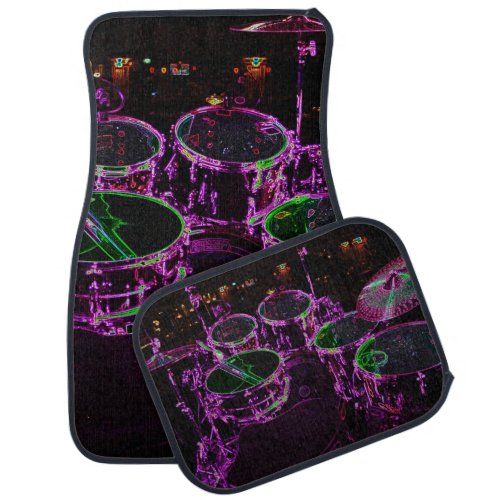 Drums cfmcn car floor mat