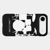 Drums Customizable Case-Mate iPhone Case (Back (Horizontal))