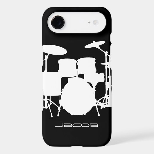 Drums Customizable Case-Mate iPhone Case (Back)