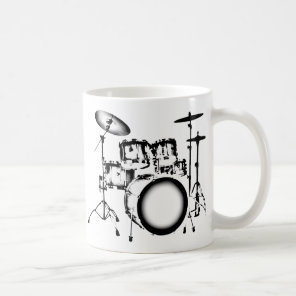 Drums "Drawing" Coffee Mug