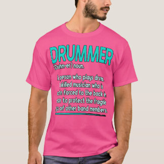 Drums Drummer Definition T-Shirt