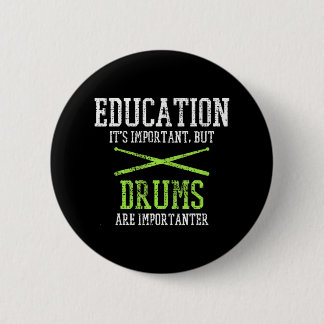 Drums Drummer Drumming Drum Set Drumsticks Button
