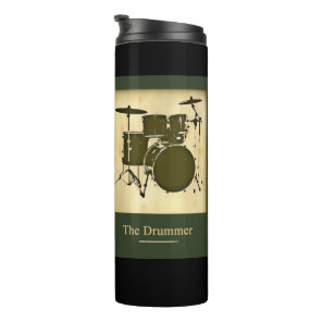 Drums Drummer Music  Thermal Tumbler