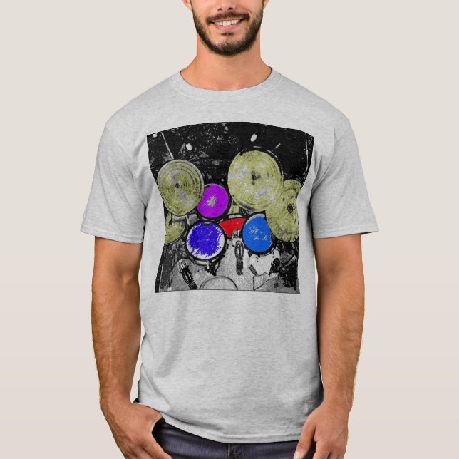 Drums  from above T-Shirt (Front)