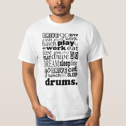 Drums Gift T_Shirt
