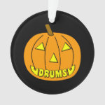 Drums Halloween Pumpkin 