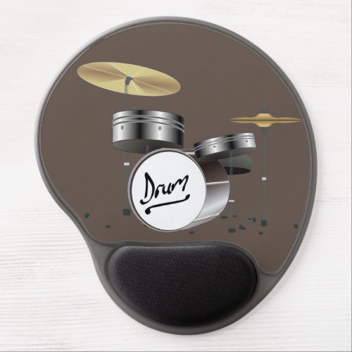 drums_instruments_music_drum gel mouse pad
