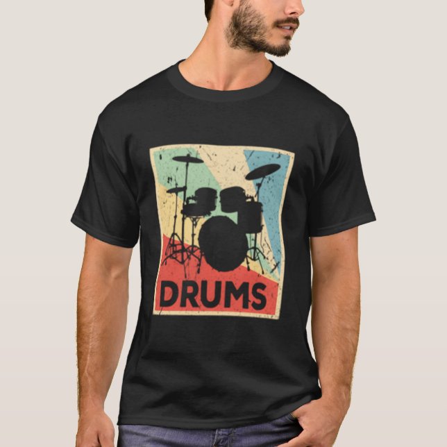 Drums Kit T-Shirt (Front)