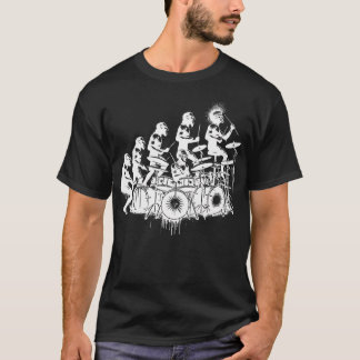 Drums Lover Gifts Evolution Drummer T-Shirt