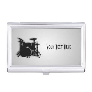 Drums Music Design Business Card Case