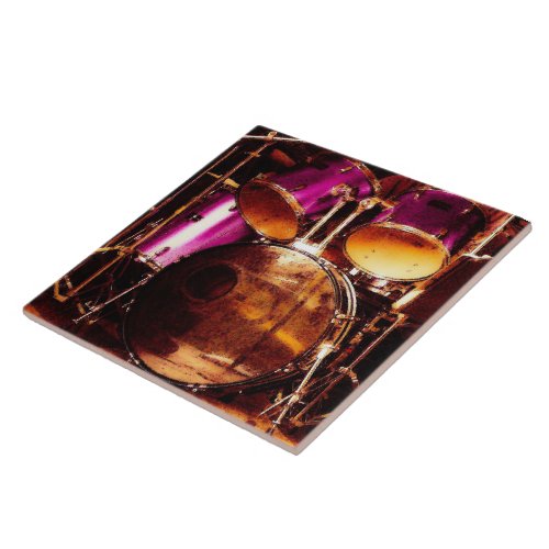 Drums outdoor jam ceramic tile