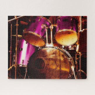 Drums, outdoor jam jigsaw puzzle