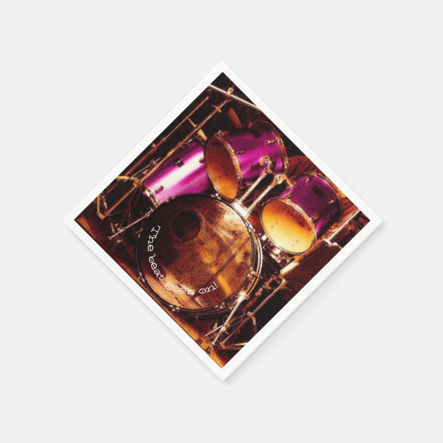 Drums, outdoor jam napkins (Corner)