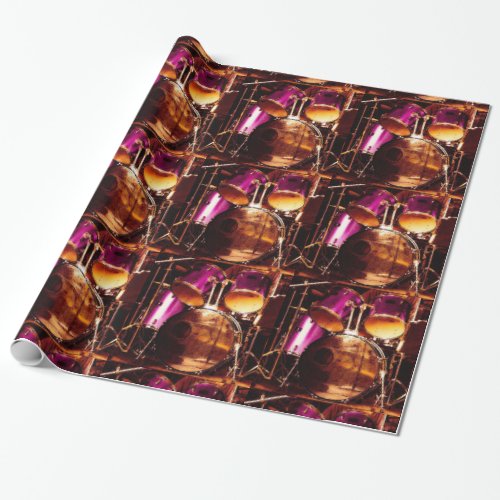 Drums outdoor jam wrapping paper