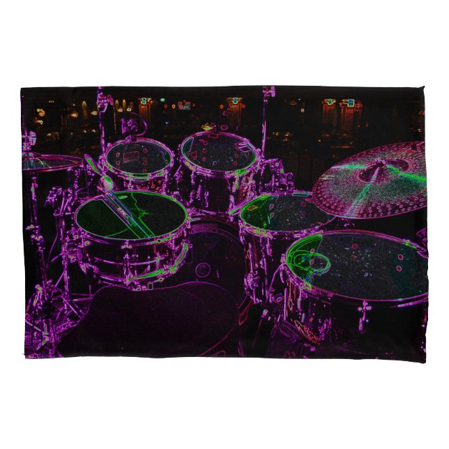 Drums pccna pillow case (Front)