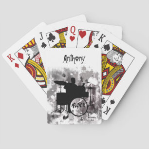 Drums Playing Cards