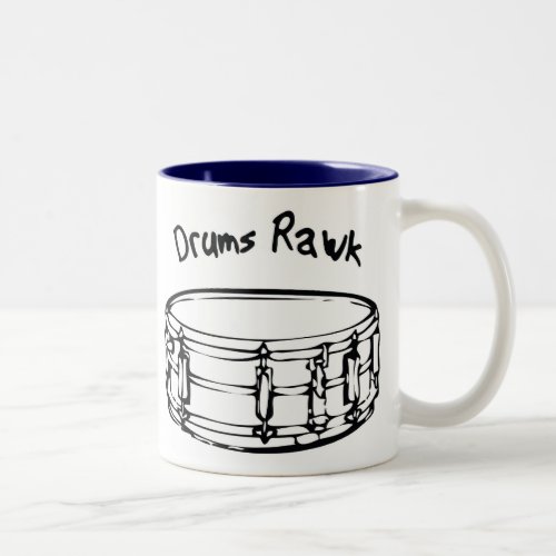 Drums Rawk Mug