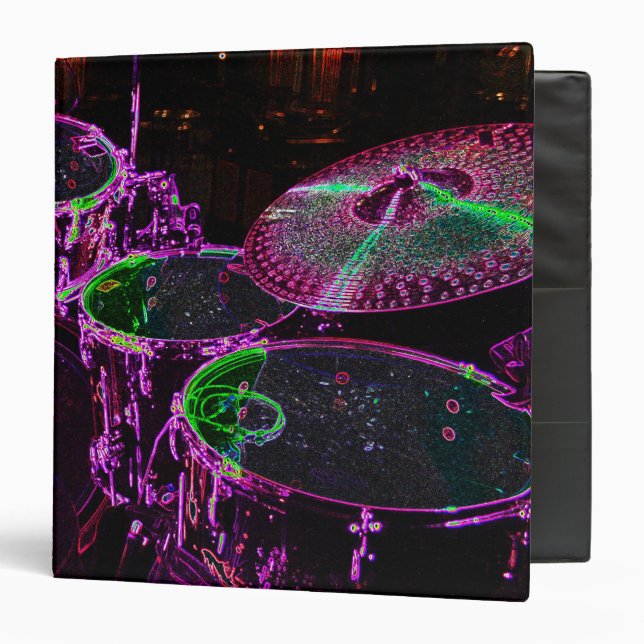 Drums rbcnm 3 ring binder (Front/Inside)