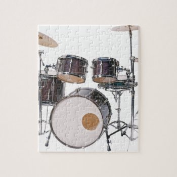 Drums Tools Percussion Music Concert Jigsaw Puzzle by Everstock at Zazzle